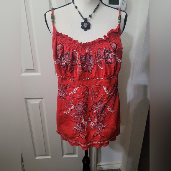 Heart Soul Tops - 4/$25 Red Tank 2x Size